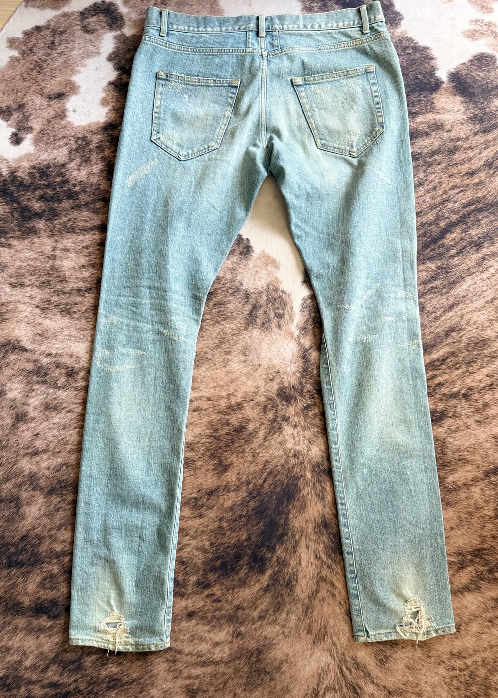 YSL 2014 Crash Denim Hedi Slimane Era