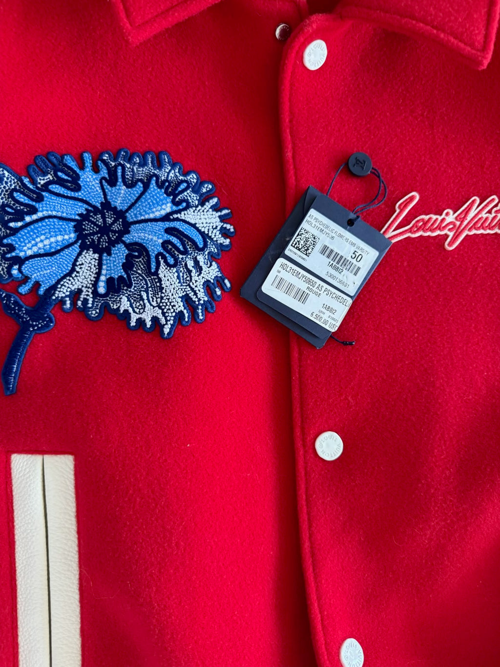 Louis Vuitton x Yayoi Kusama Psychedelic Flower Varsity Jacket