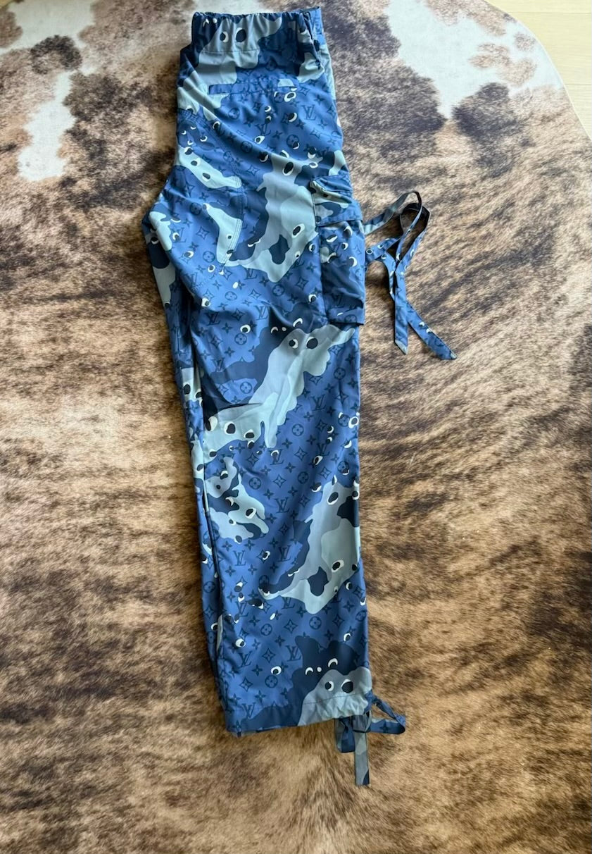 Louis Vuitton Monogram Cargo Track Pants