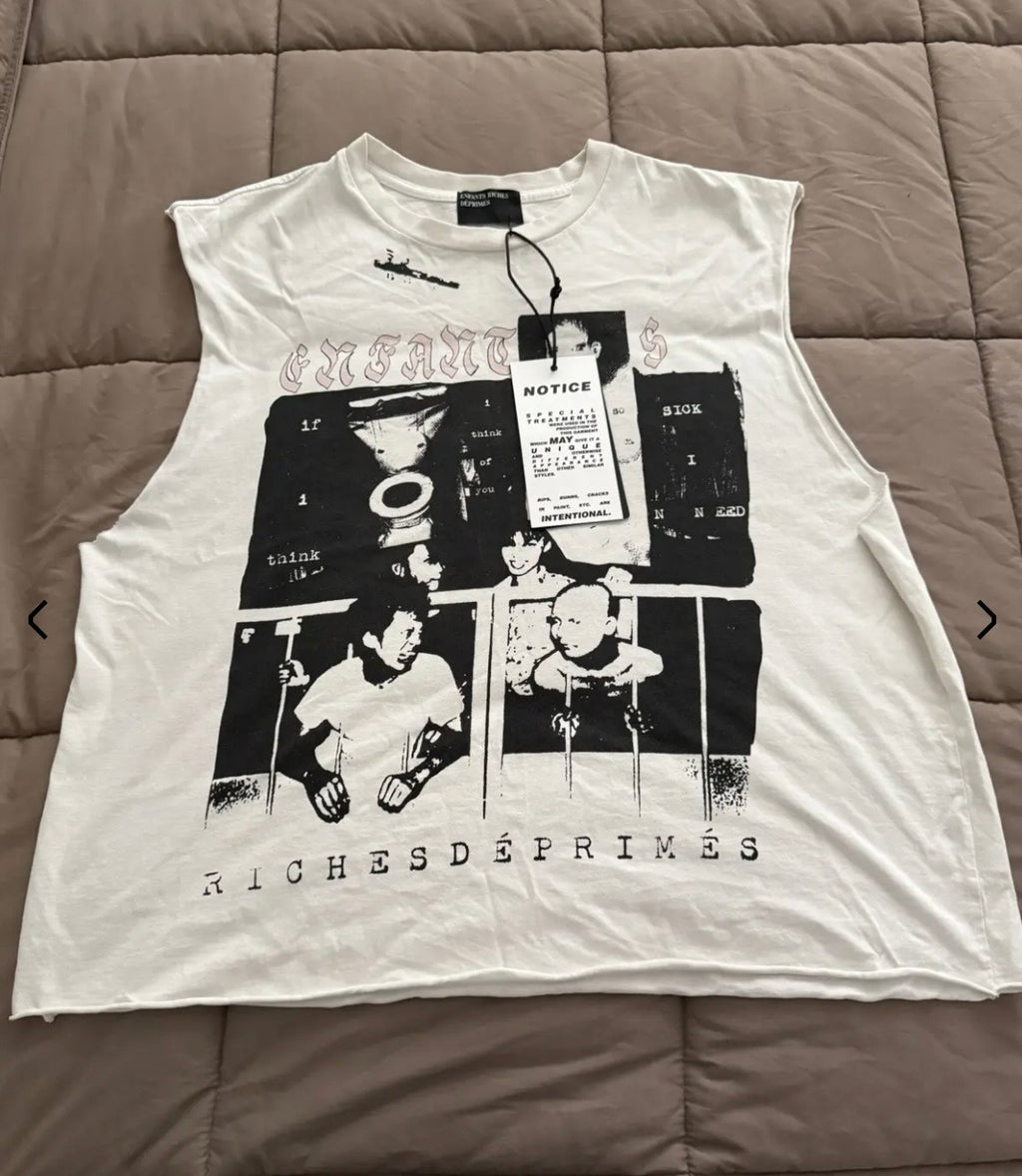Enfants Riches Deprimes Blokades Cut Off T-Shirt