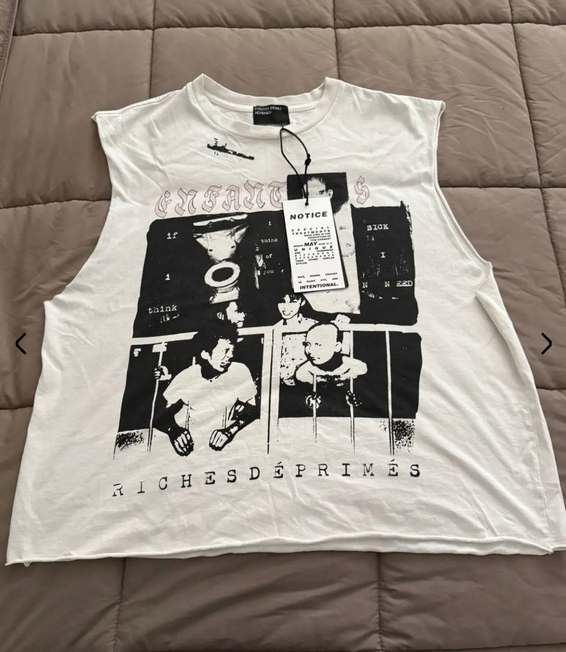 Enfants Riches Deprimes Blokades Cut Off T-Shirt
