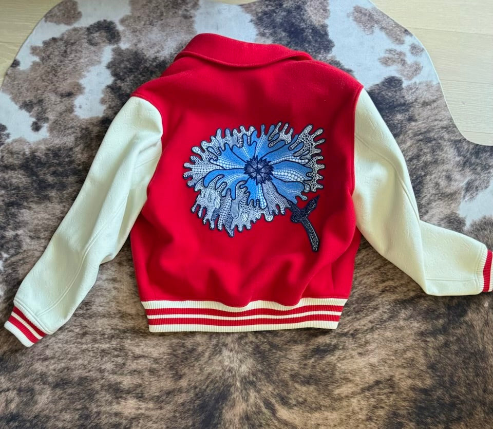 Louis Vuitton x Yayoi Kusama Psychedelic Flower Varsity Jacket