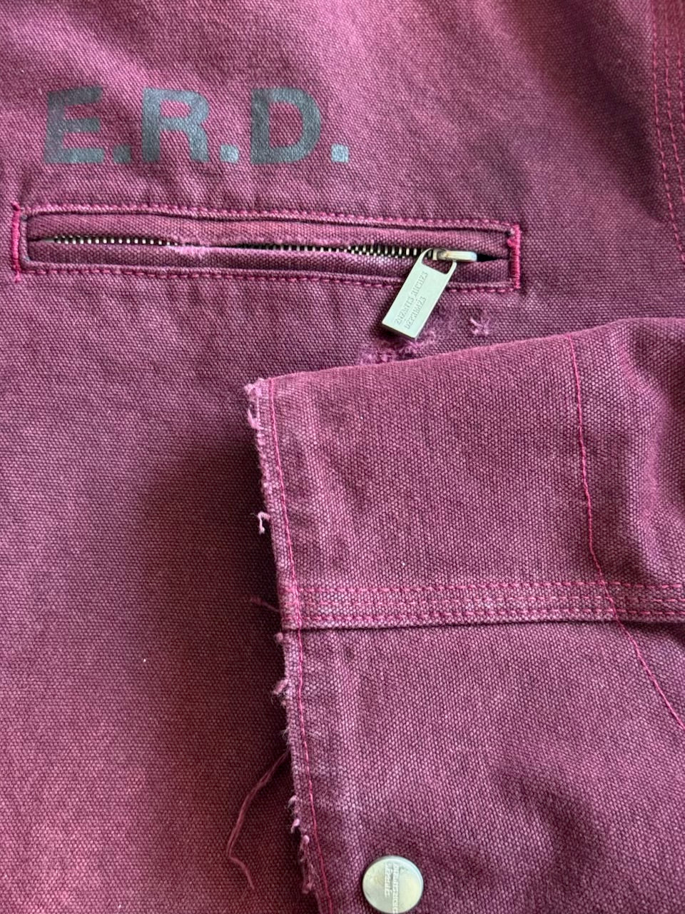 Enfants Riches Deprimes Blanket Lined Work Jacket