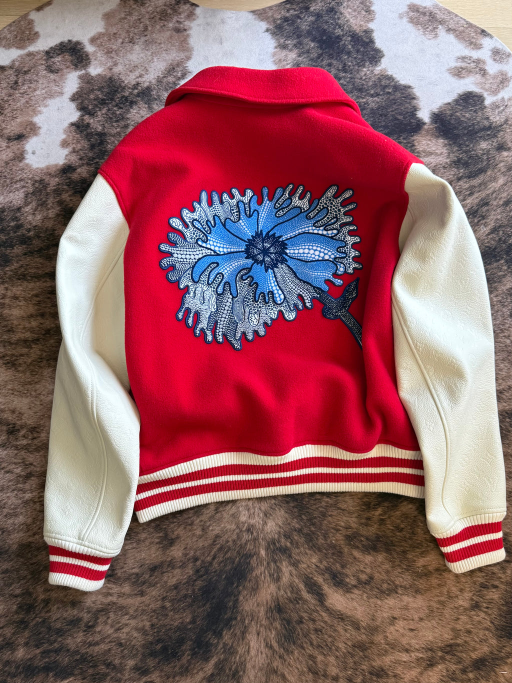 Louis Vuitton x Yayoi Kusama Psychedelic Flower Varsity Jacket
