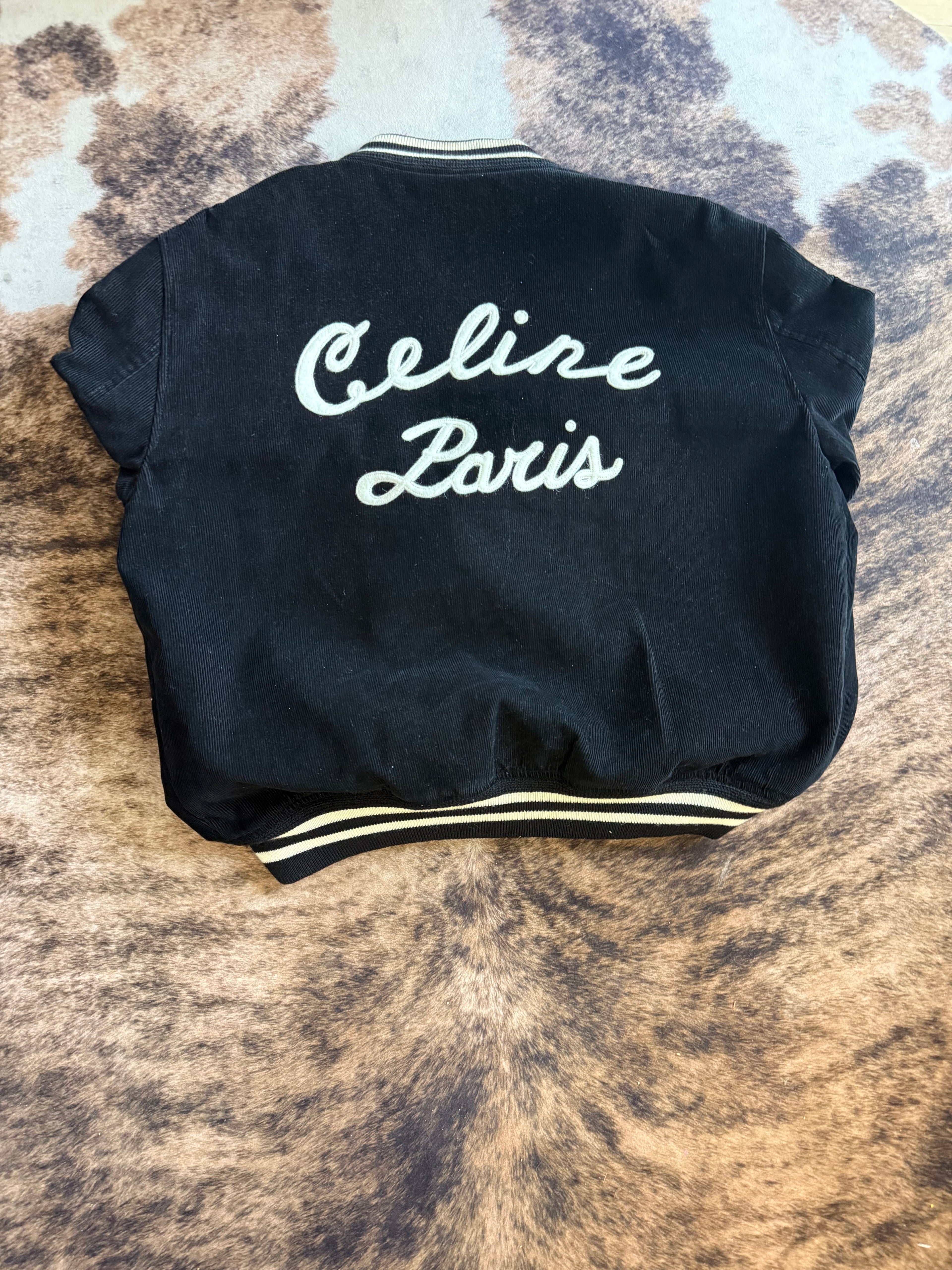 Celine 2020 Pre Fall Corduroy Teddy