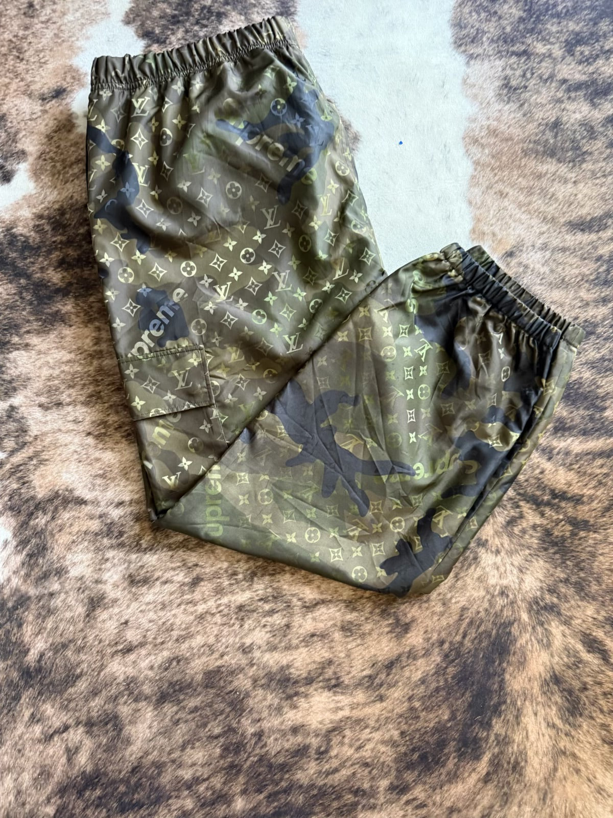 Louis Vuitton Supreme Camouflage Track Pants