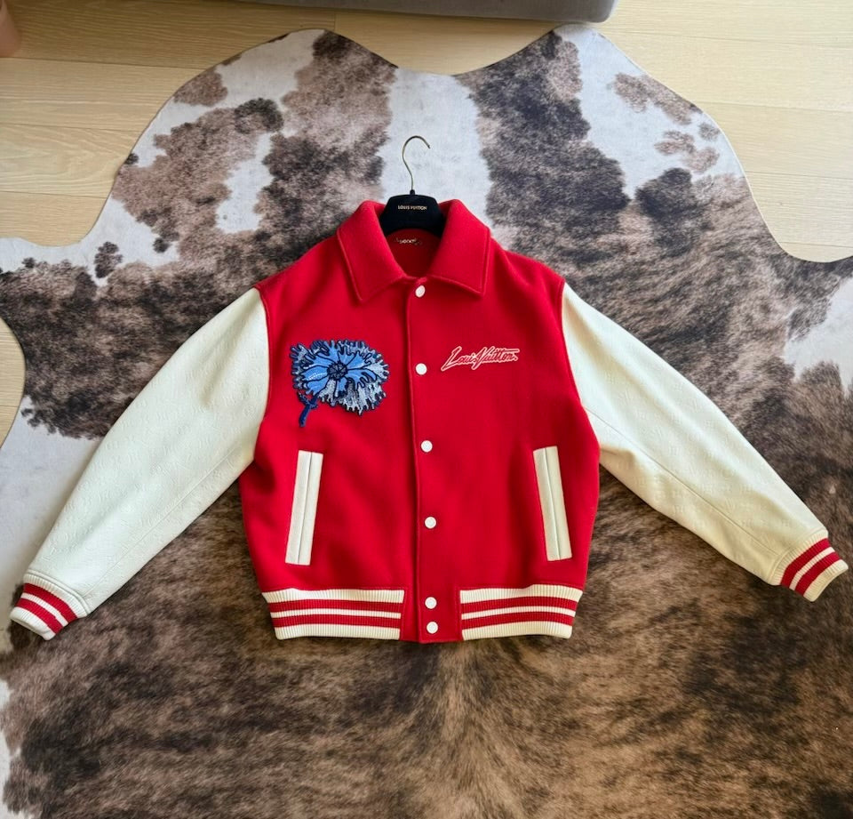 Louis Vuitton x Yayoi Kusama Psychedelic Flower Varsity Jacket